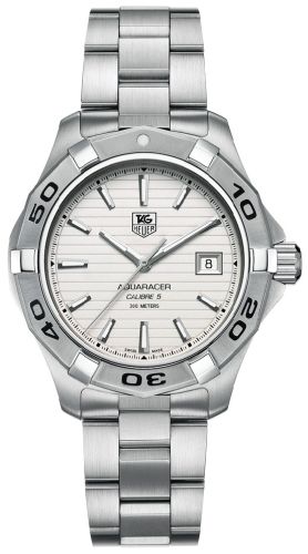TAG Heuer Aquaracer 300M Calibre 5 41 Stainless Steel / Silver / Bracelet